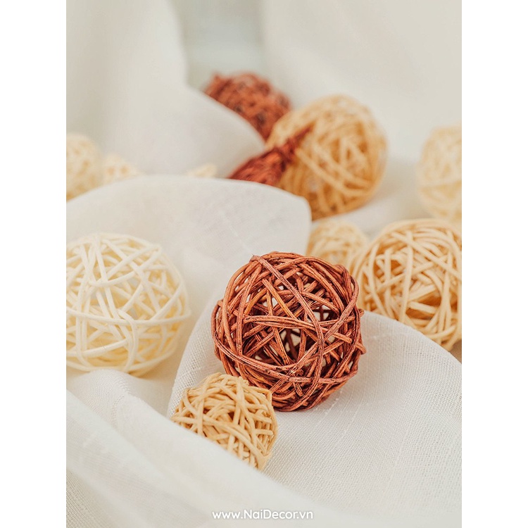 Quả Cầu Mây Khuếch Tán Trang Trí Tinh Dầu