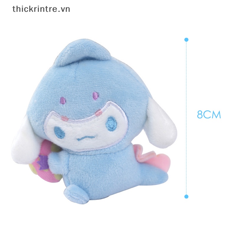 SANRIO Đồ chơi nhồi bông Hình Khủng Long Kuromi Cinnamoroll My Melody Dễ Thương