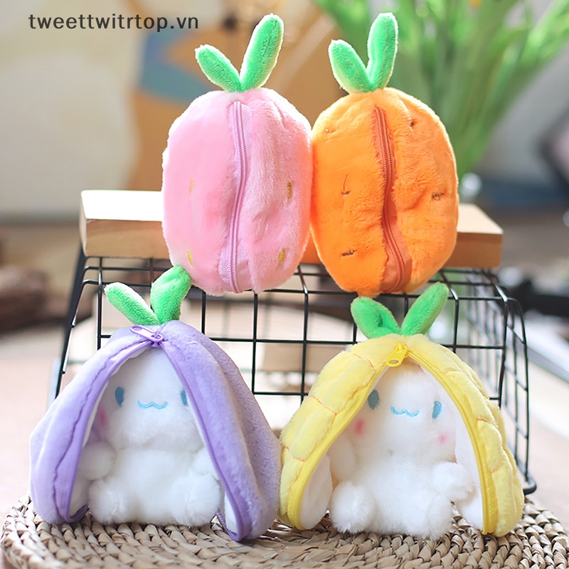 Đồ chơi nhồi bông 12cm Hình Trái Cây Hóa Trang Sáng Tạo Cho Bé