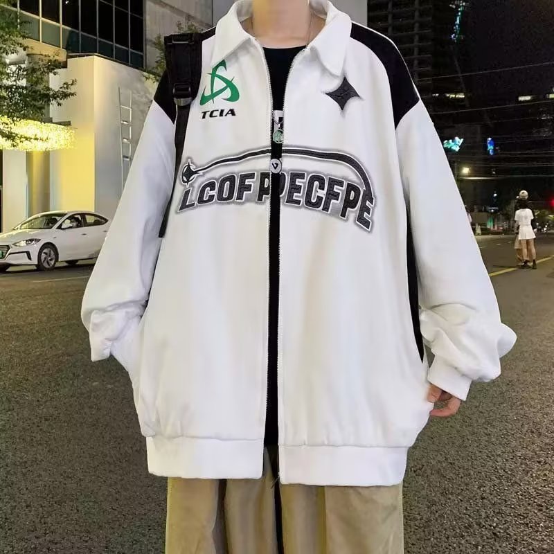 Áo Khoác Cardigan Dáng Rộng Hợp Thời Trang Cho Nam