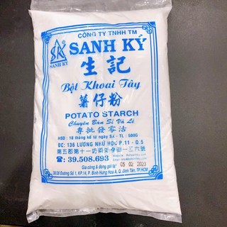 Bột khoai tây sanh ký