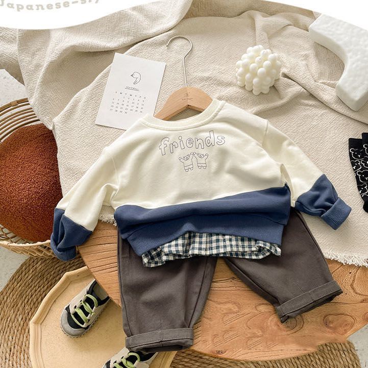 Quần Dài Cotton Họa Tiết Hoạt Hình Thời Trang Xuân Thu Cho Bé Trai