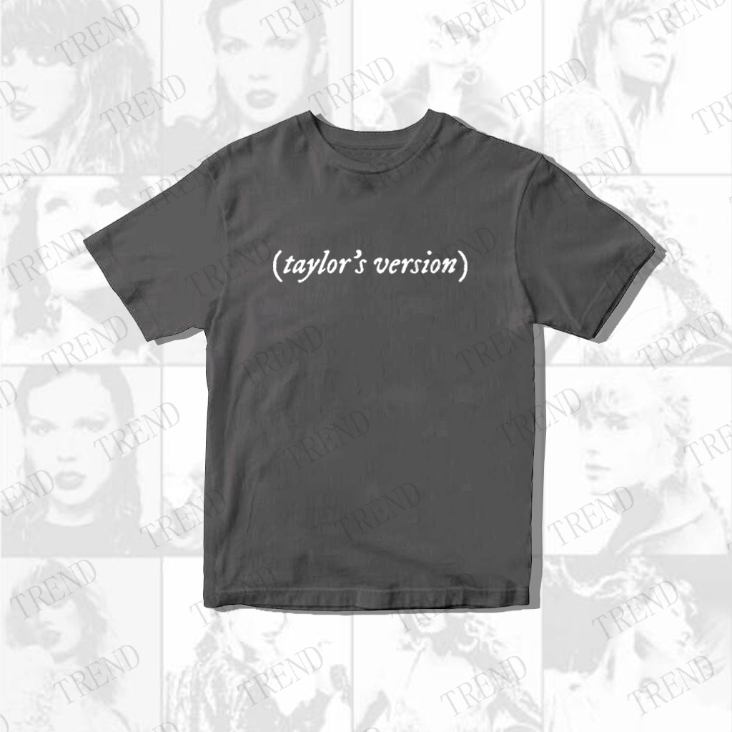 Áo Thun Cotton Tay Ngắn In Chữ Taylor Swift Phong Cách Hàn Quốc Thời Trang Cho Nam Và Nữ