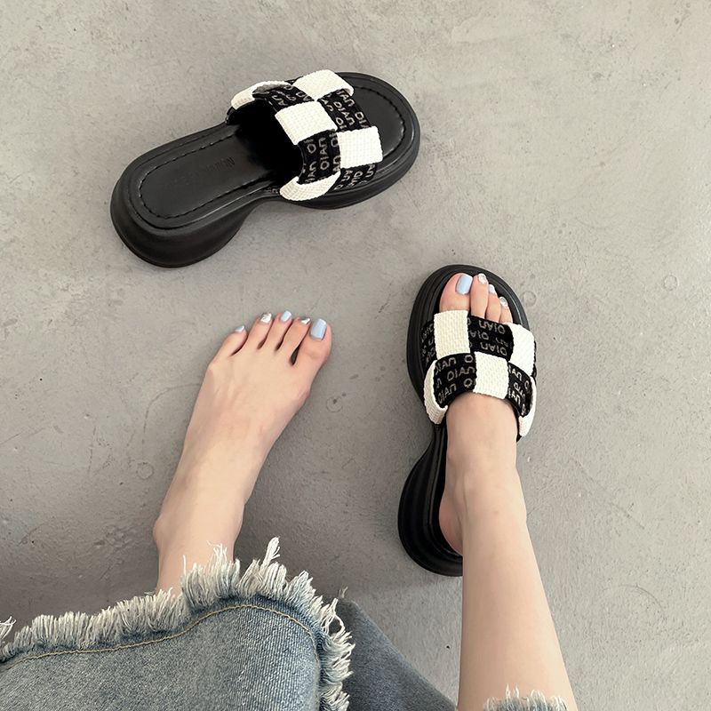 C＆S  Dép sandal nữ Hở Ngón Đế Dày Có Quai Cài 2023NEW Mùa hè Kiểu Dáng Thời Trang B28G1BP 34Z230823