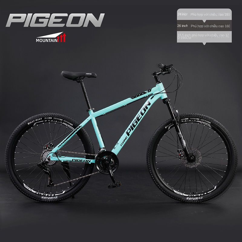 Xe đạp thể thao Xe đạp leo núi 26 inch 24 inch 21 tốc độ hợp kim