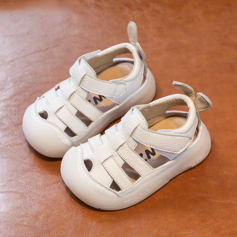 Summer baby boys girls sandals infant toddler shoes trẻ em anti-collision sandals ngoài trời soft bottom kids beach shoes comfort