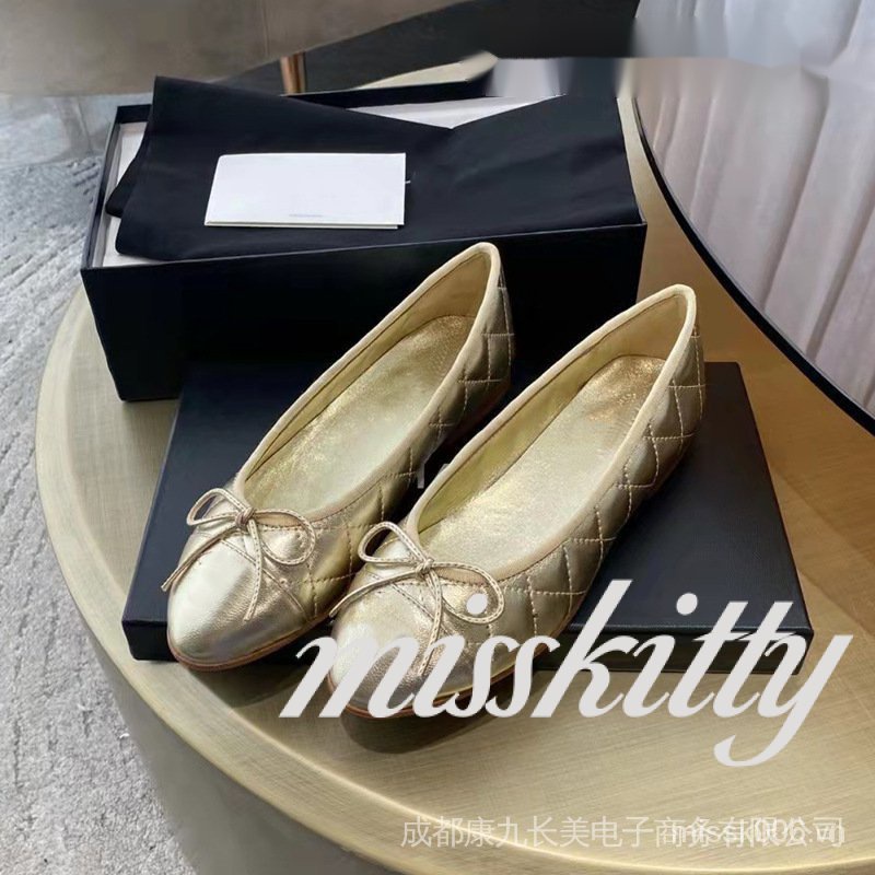 Giày Múa Ba Lê Mũi Tròn Đế Bằng Thời Trang Dành Cho Nữ