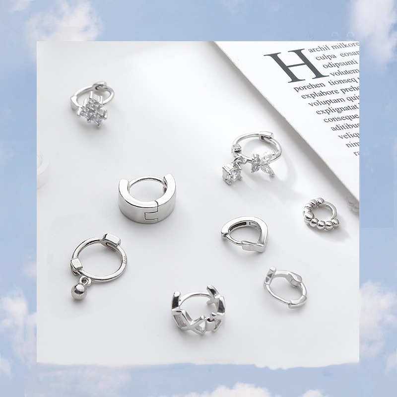 Khuyên Tai Hình Thoi Rỗng Đơn Giản Dễ Phối Đồ Mẫu Mới 2023 Dành Cho Học Sinh