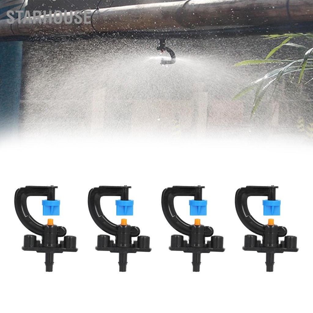StarHouse 20 Bộ Nguyên Tử Khúc Xạ Micro Vòi Xoay Loại G Xịt Tưới Cây Thiết Bị