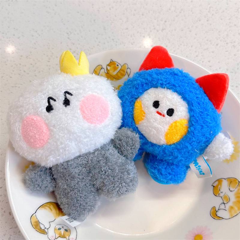 Treasure truz búp bê sang trọng nhỏ quà tặng cho bé gái túi mặt dây chuyền móc khóa hikun podong đồ chơi nhồi bông cho trẻ em