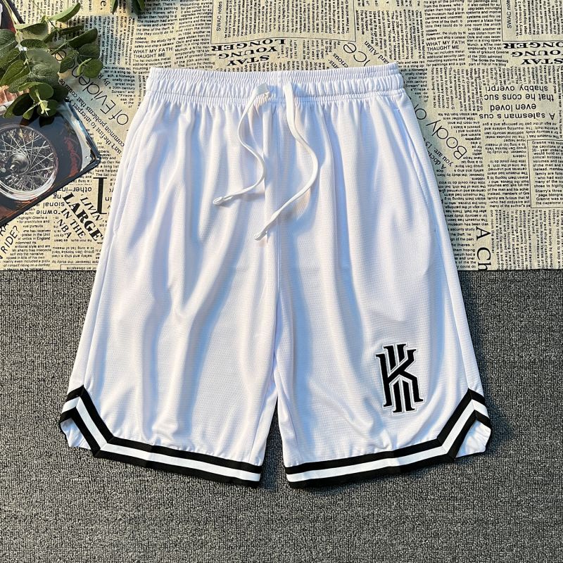 NBA Quần Short Bóng Rổ Thể Thao Bóng Rổ Mỹ Dáng Rộng Thoáng Khí Nhanh Khô Thêu Logo Kyrie Irving 7 Màu Tùy Chọn M-5XL Cho Nam
