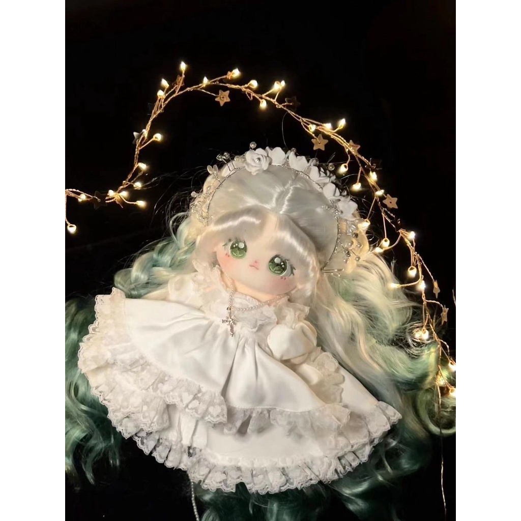 Búp Bê Nhồi Bông Cotton búp bê nhồi Búp Bê Vải Cotton 20cm Dễ Thương Dùng Làm Quà Tặng