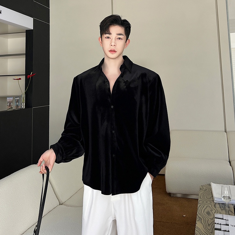 Áo Sơ Mi Nam Dài Tay Phong Cách Đường Phố Cá Tính