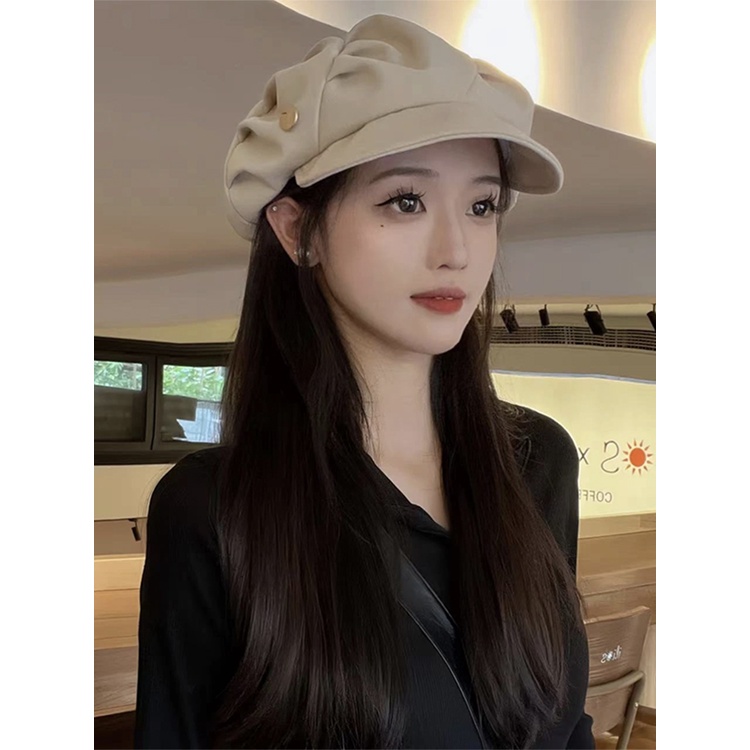 Mũ Beret Xếp Ly Phong Cách Thời Trang Nhật Bản Dành Cho Nữ