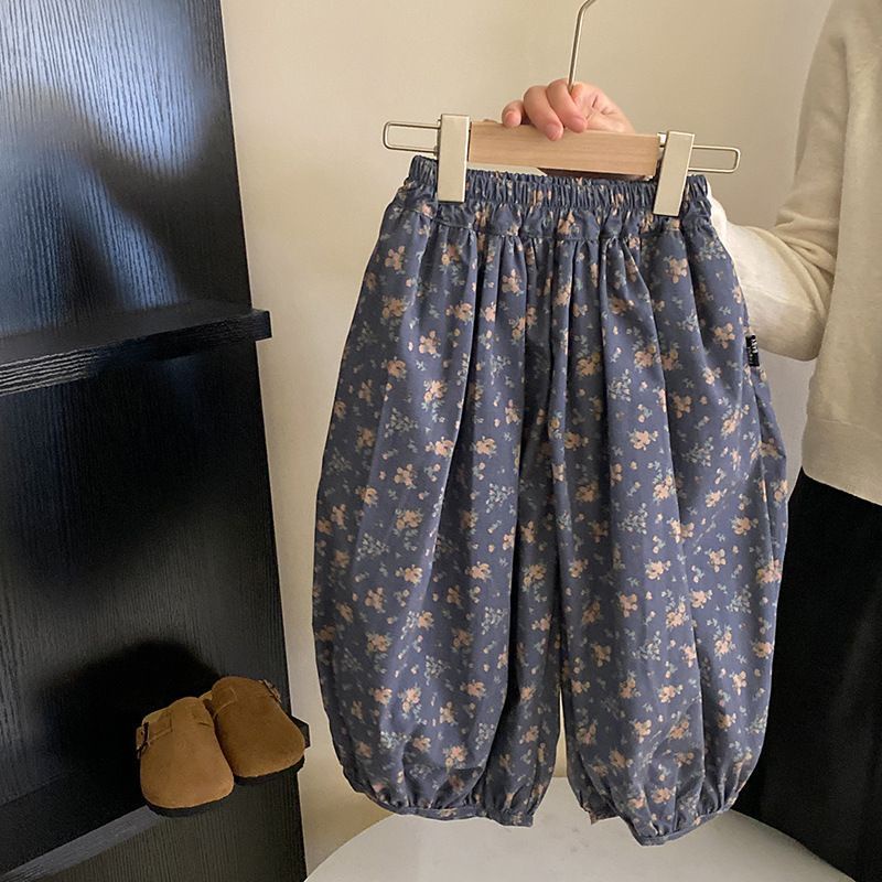 Bộ Áo Thun + Quần Cotton Phong Cách Hàn Quốc Thời Trang Mùa Hè Mới 2023 Dành Cho Bé Gái