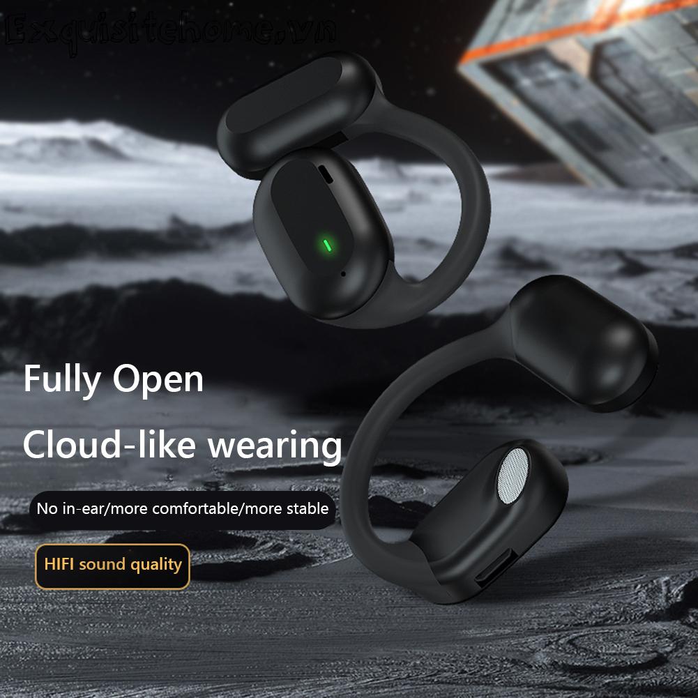 Open ear bone conduction tai nghe không dây tai nghe thể thao tương thích bluetooth