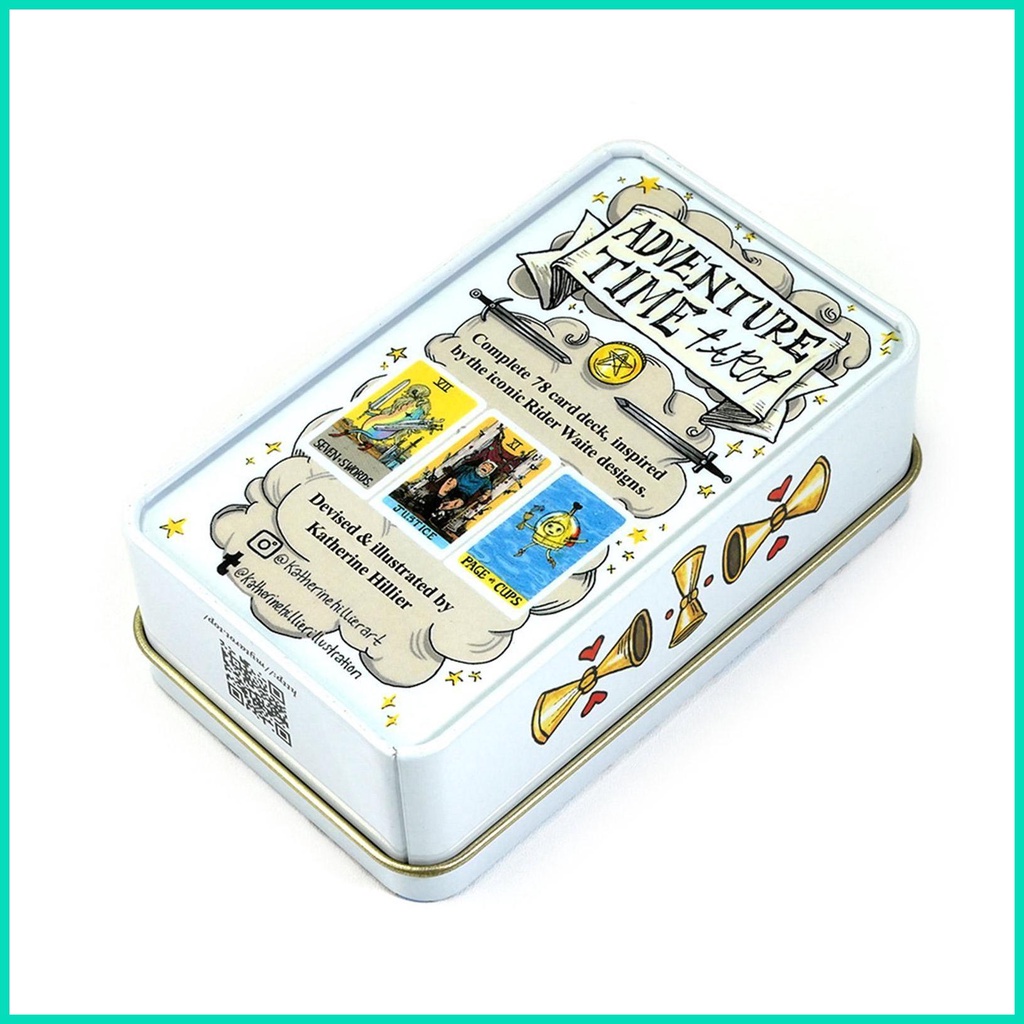 Bói toán tarot cards tinbox cuộc phiêu lưu thời gian tarot oracle cards board game tiếng anh bói toán trò chơi tarot hjuvn