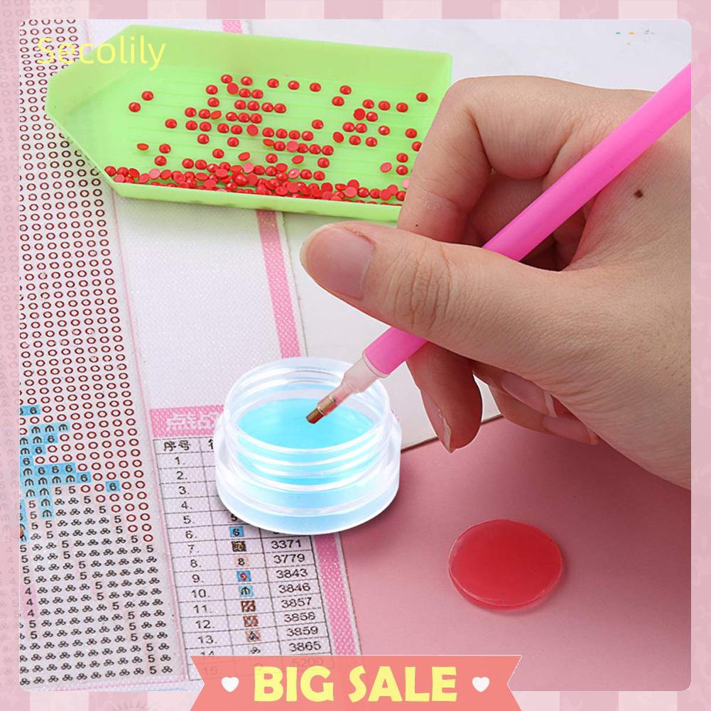 Tranh kim cương 5d diy chai đất sét 2,8x1,4cm tranh keo đất sét cho trẻ em người lớn