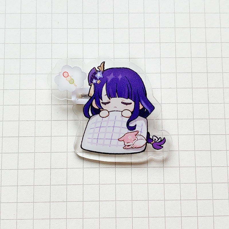 Huy Hiệu Cài Áo Trang Trí Túi Xách Bằng acrylic In Hoạt Hình Dễ Thương Sáng Tạo