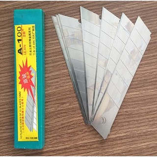 dao rọc giấy cạo keo 1 lưỡi 1 hộp (chú ý: 1 hộp chỉ có 1 lưỡi) giá 1000vnd, mấy shop khác bớt phá dùm