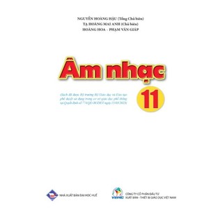 Sách - Âm Nhạc 11 (Cánh Diều) (Chuẩn)