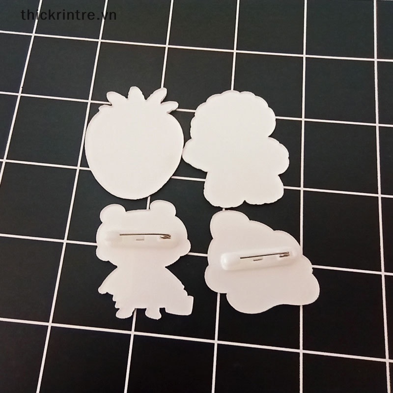 Thi phong cách hàn quốc trâm cài áo acrylic dễ thương phim hoạt hình mặt cười hoa kẹo mưa huy hiệu ghim túi trang trí quần áo phụ kiện vn