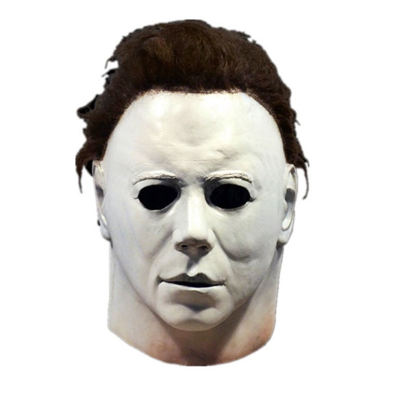 Lin halloween michael myers mặt nạ người lớn đảng hóa trang cosplay mặt nạ cao su mặt nạ toàn đầu mặt nạ cosplay phụ kiện