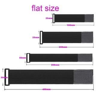 Nylon elastic velcro buckle strap organizer self-adhesive reusable band