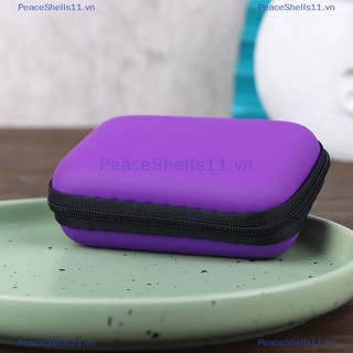 Peaceshells 1 túi đựng máy ảnh đa chức năng túi đựng tai nghe video chống thấm nước kỹ thuật số túi cầm tay eva hộp lưu trữ túi lưu trữ.