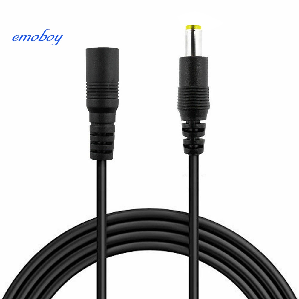 Emoboy doonjiey 2.1x5.5mm nam sang nữ dây nối dài cáp nguồn dc 12v cho camera quan sát