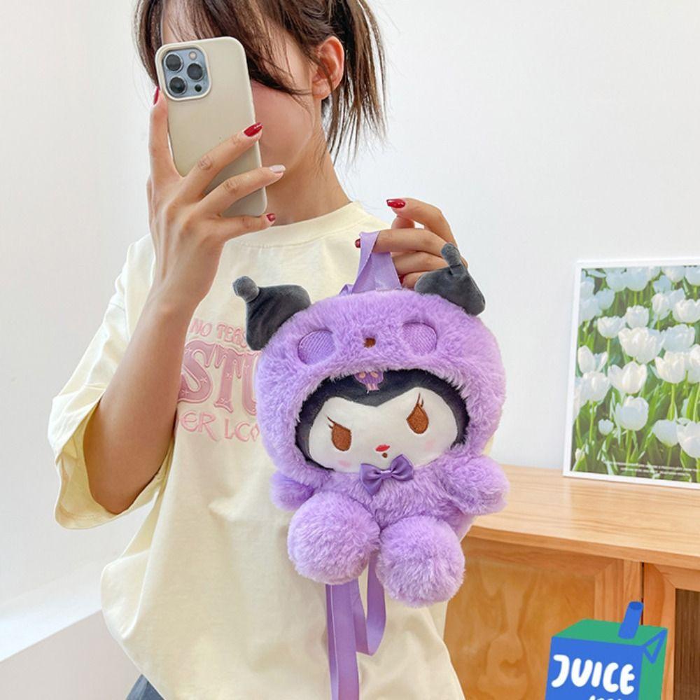 Shanhai kuromi Ba Lô Bông Hoạt Hình Dễ Thương y2k