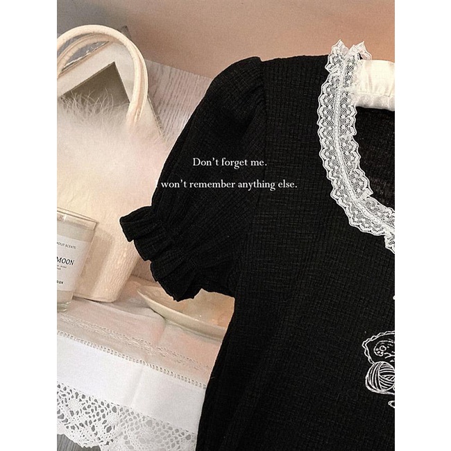 Ren top. Bubble sleeve t-shirt