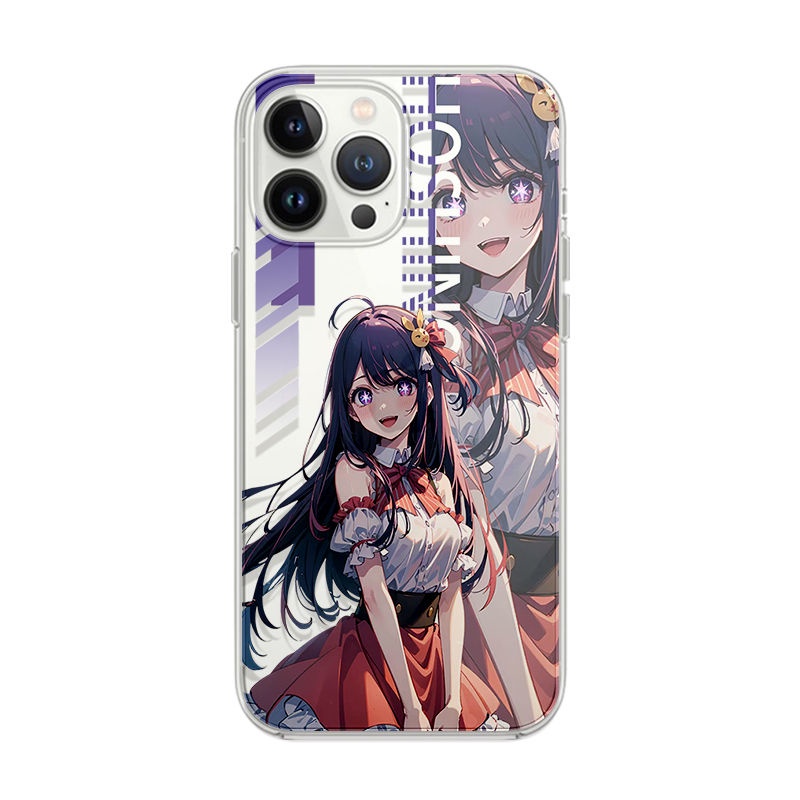 Oshi no Ko Hoshino Ai Compatible iPhone 13 Apple 14pro Case Two-Dimensional Anime Peripheral