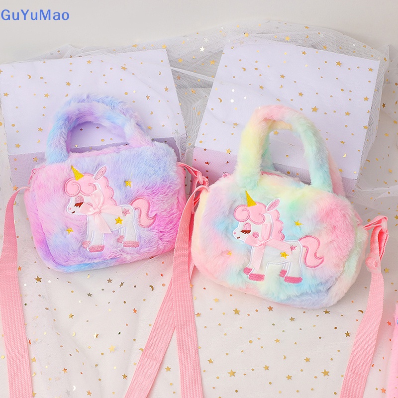 Kid thêu unicorn ví đeo chéo và túi xách sang trọng cho bé gái rain prta
