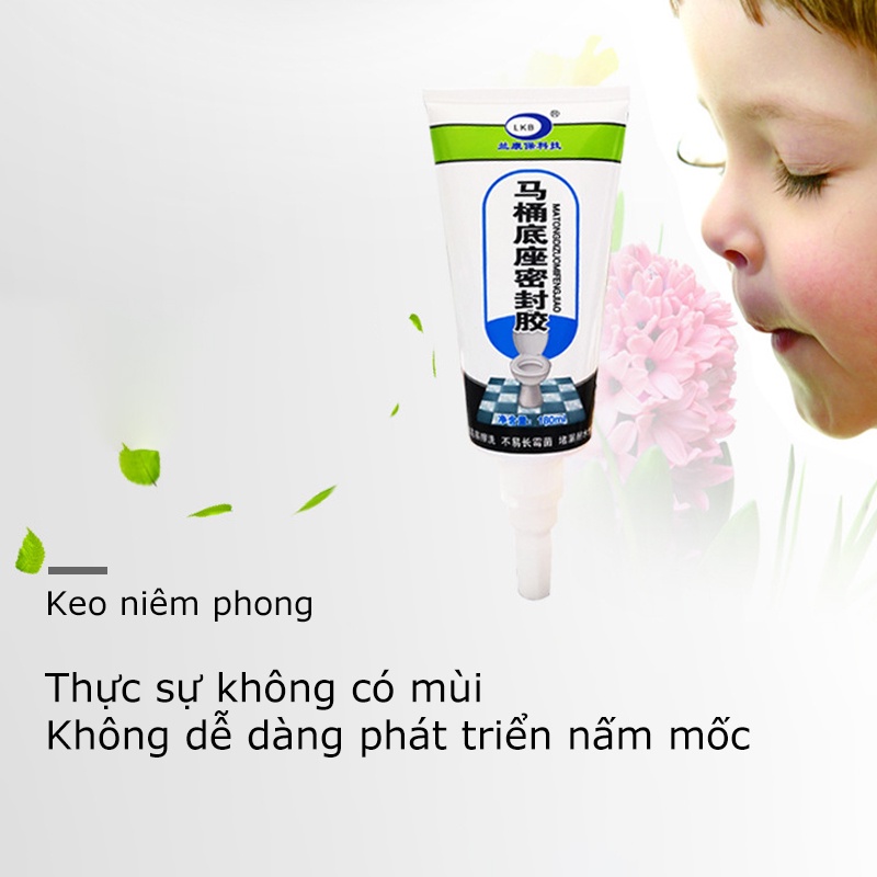 Keo trám gạch nhà tắm, nhà vệ sinh chuyên dụng, keo dán mạch gạch chống thấm nước dung tích 180ml SHERI