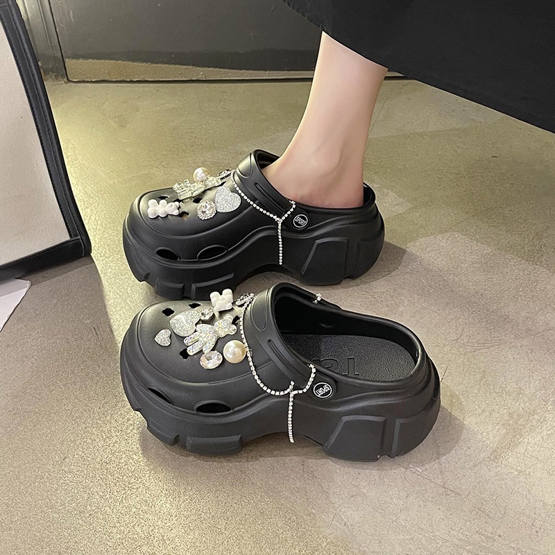 HHH Dép CROSS 5CM dép Sandal nữ Mùa hè Đế Dày thoải mái Xinh Xắn 23081204