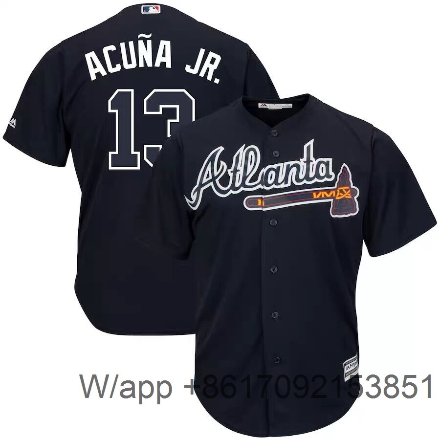 New soccer t-shirt nam atlanta warriors # 13 acuna jr mlb 2024