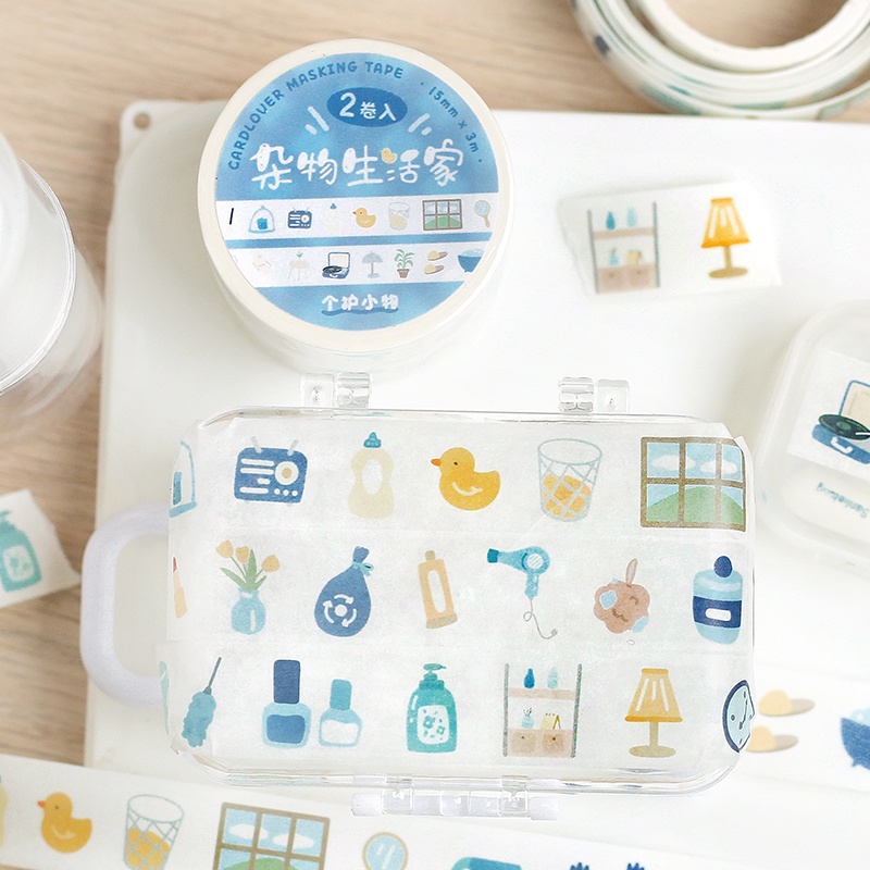 Enwei 15mm * 3m  lovely journal masking tape washi paper washi tape scrapbooking material scrapbook kit