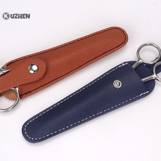 Kuzhen thợ làm tóc chuyên nghiệp kéo cắt tóc bao da bao da pu leather protection case hot