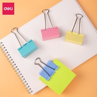 Kẹp bướm Deli - 24 chiếc/hộp - E8552A