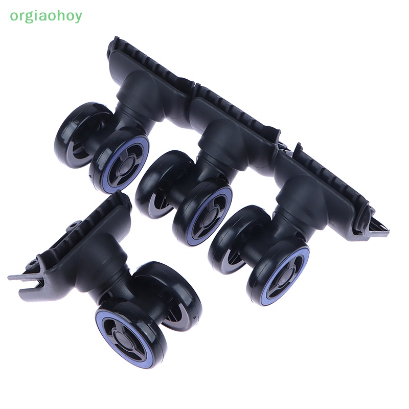 Orgiaohoy 1 bộ bánh xe hành lý thay thế vali du lịch bánh xe xoay 360 bánh xe câm cho vali universal aceessories vn