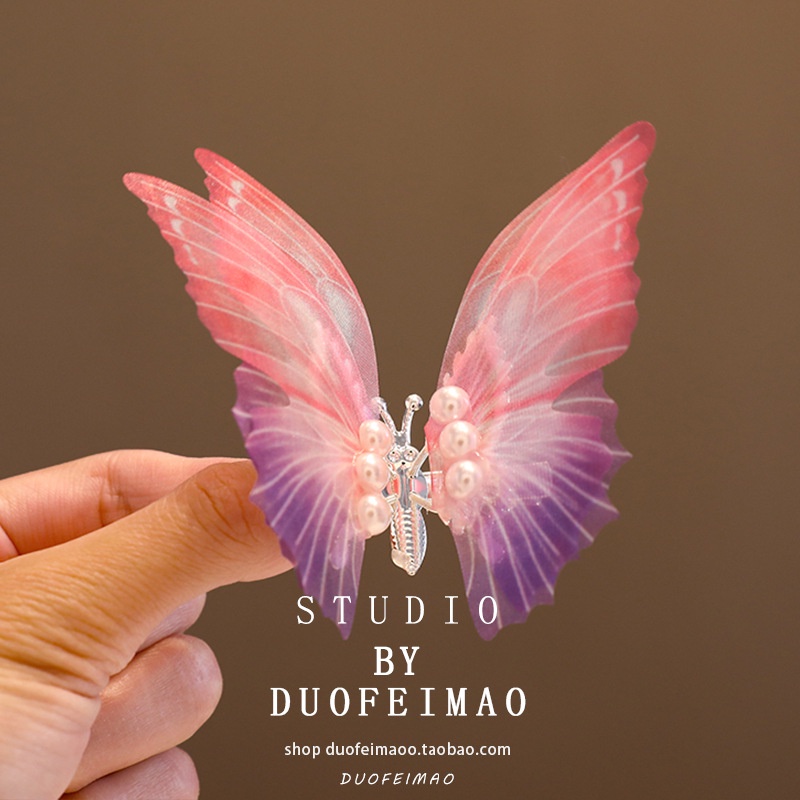 Kẹp Tóc Hình Bướm Dễ Thương Cho Nữ