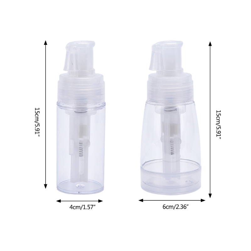 Chai Rỗng Dạng Nhấn Dùng Đựng Mỹ Phẩm Có Thể Tái Sử Dụng