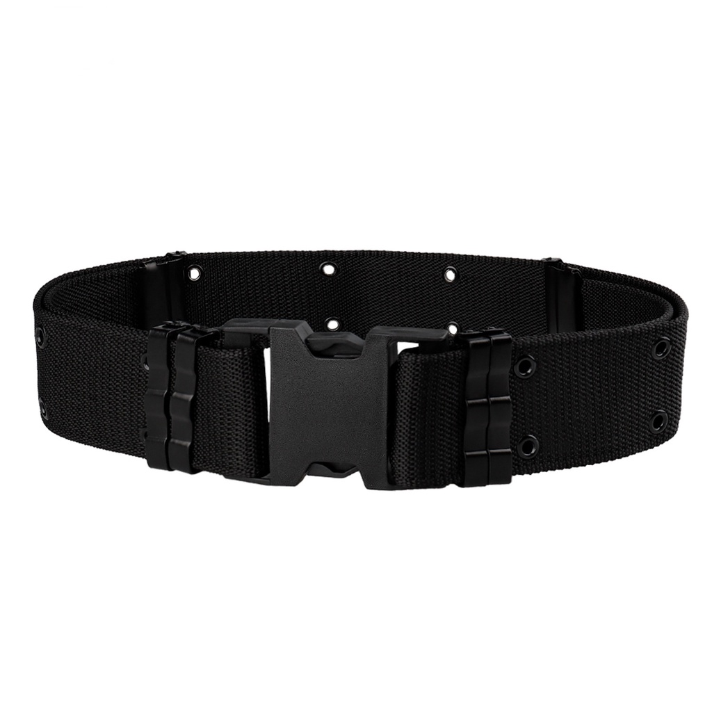 Dây Thắt Lưng Vải Canvas 5cm 125cm Có Khóa Tháo Gỡ Nhanh Cho Nam Và Nữ