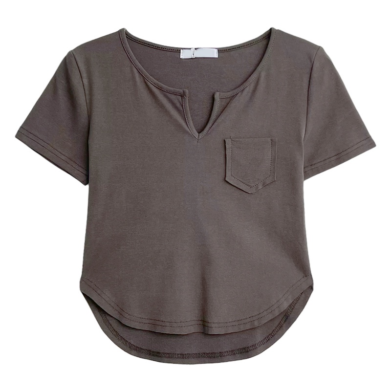 NRVP Áo Thun Tay Ngắn In Họa Tiết Phong Cách Hàn Quốc Mới Cho Nữ