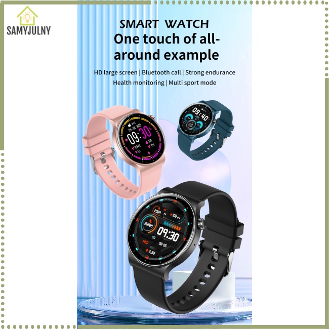 Đồng Hồ Thông Minh SAM Kr08 Kết Nối Bluetooth Có Chức Năng Gọi Điện Theo Dõi Nhịp Tim / Huyết Áp