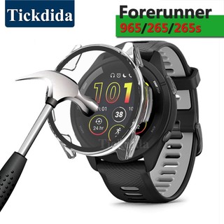 Ốp Lưng Kính Cường Lực Cho Garmin Forerunner 965 955 Forerunner 265s 265 255