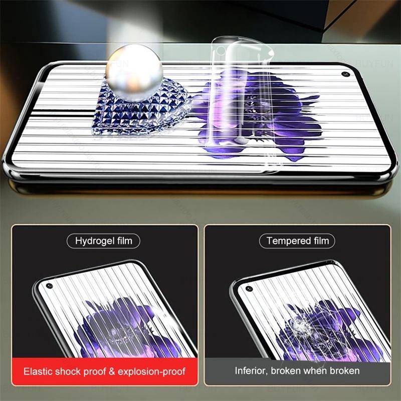 Set 3 Phim Hydrogel Nhám Trong Suốt Bảo Vệ Màn Hình Điện Thoại 1 1 Không Có Kính Bảo Vệ Riêng Tư