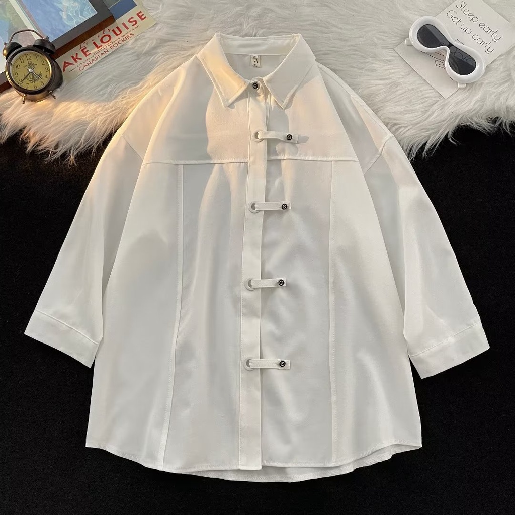 Giá Đỡ Dáng Vuông Phong Cách Harajuku Nhật Bản Cho Nam