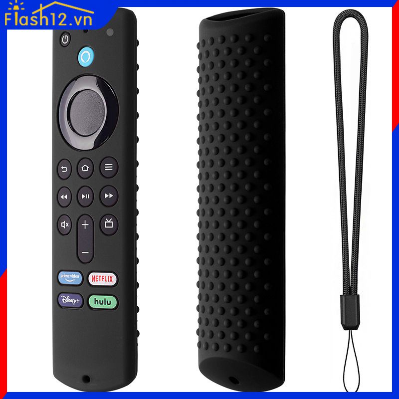 Amazon Fire Tv Stick (Thế Hệ Thứ 3) Vỏ Bảo Vệ Silicon Điều Khiển Từ Xa Thế Hệ Thứ Ba Flash12_vn